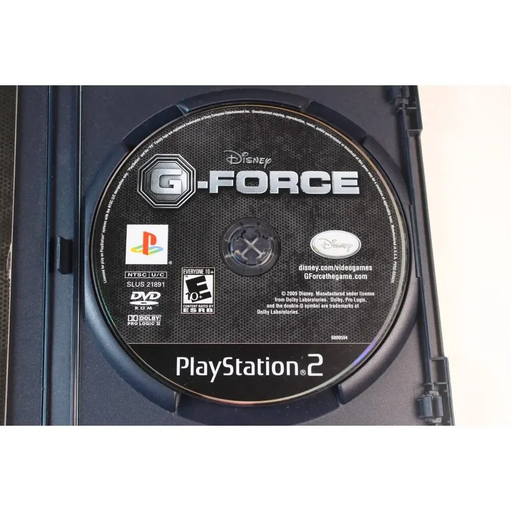 Disney G-Force (Sony PlayStation 2, PS2) Authentic, Complete, Tested/Works